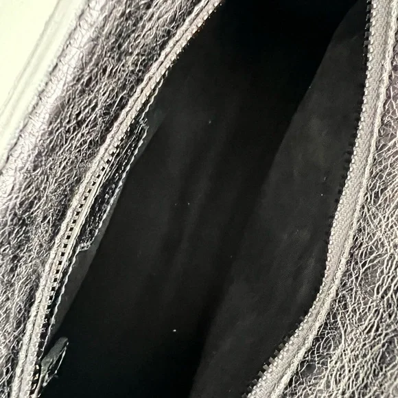 Balenciaga Neo Cagole City Bag Leather with Crystals XS - Metallic Silver - Picture 14 of 16